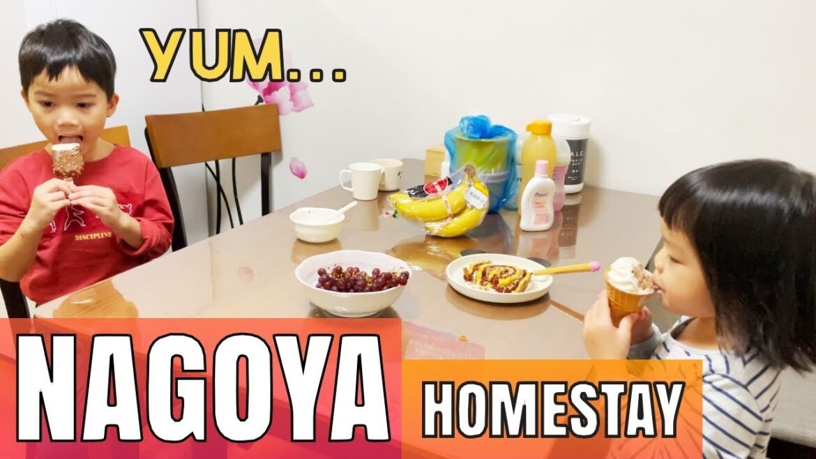 Nagoya Homestay and Taking Public Transport with Kids | Ichibanken Joshin (Sekai no Yamachan) Day 1 Nagoya Homestay and Taking Public Transport with Kids | Ichibanken Joshin (Sekai no Yamachan) Day 1