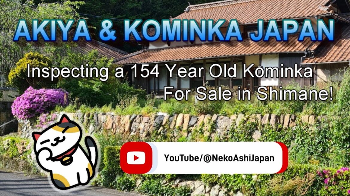 154 Year Old House for Sale in Rural Japan - Kominka Akiya Tour!