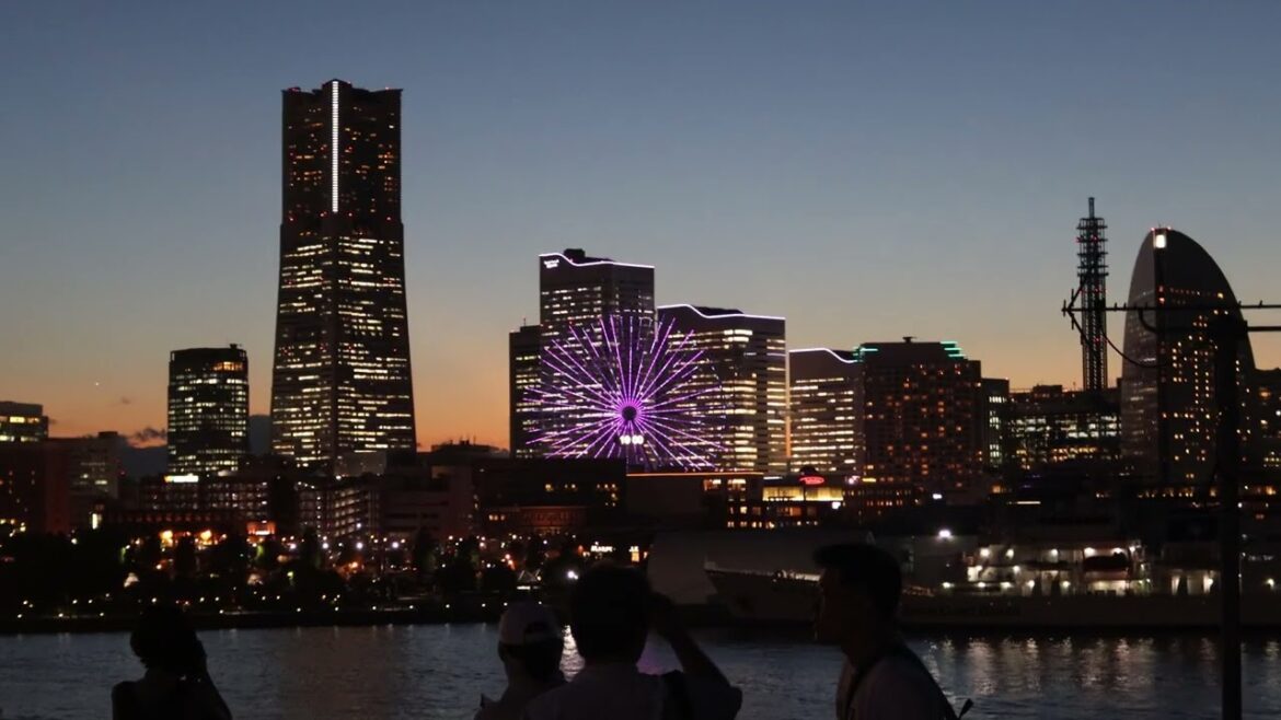 【4K HDR 】The Beautiful of MinatoMirai, Yokohama JAPAN // みなとみらい横浜　＃桜木町 #japan #travel  #shortvideo