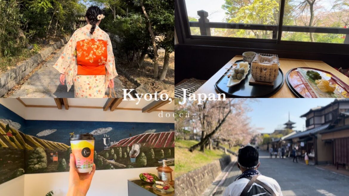【Japan】SUB) Kyoto trip ｜レンタル着物と京都のおいしい物たち