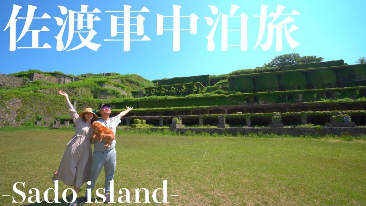 【愛犬と車中泊】仕事を辞めて日本一周する夫婦。佐渡島をキャンピングカー仕様の中古ハイエースで旅する。