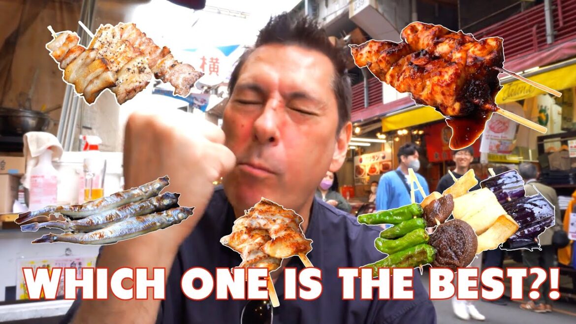 The BEST Street Food in Tokyo! - Ameyoko Street Bars