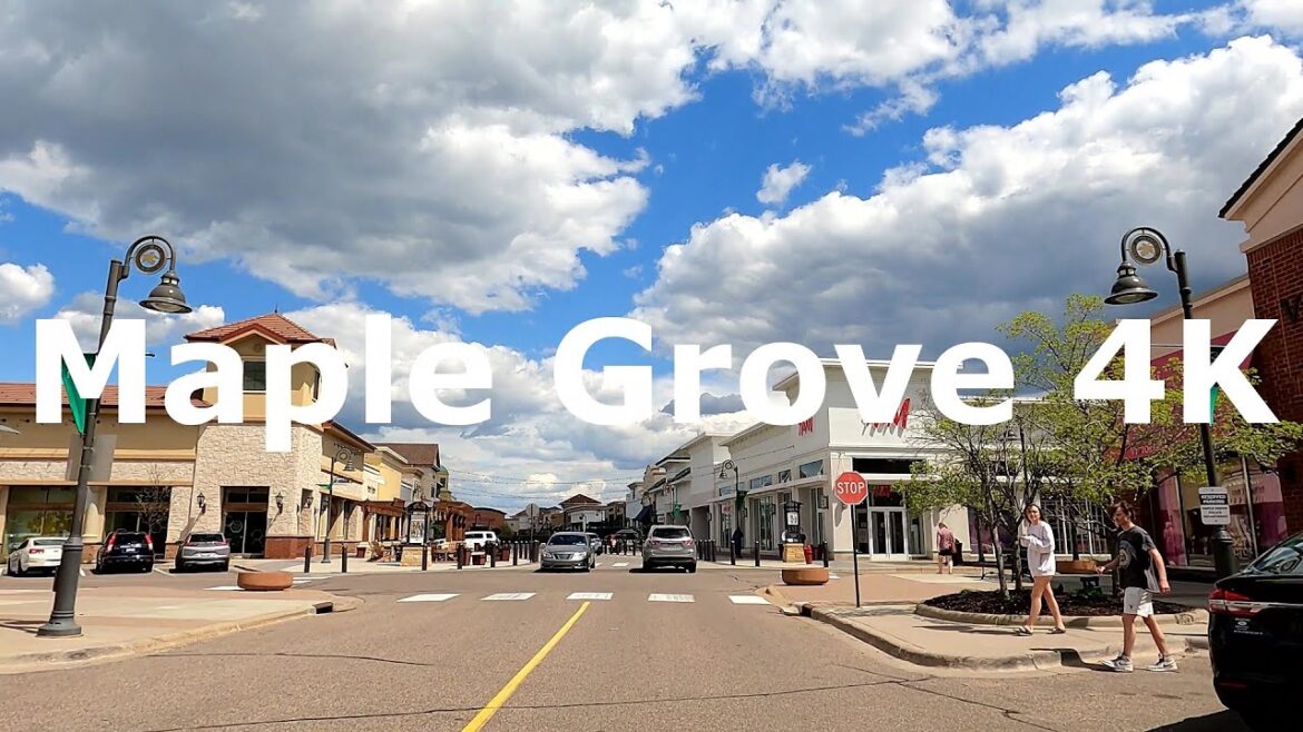 Maple Grove, Minnesota 🇺🇸 Road Trip 4K