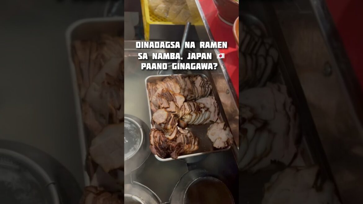 Ultimate Kinryu Ramen Experience in Dotonbori, Namba, Osaka, Japan #japan #japanfood #ramen