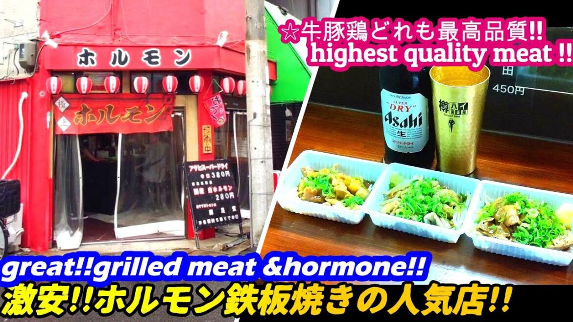 【激安!!牛豚鶏どれも最高品質の焼肉ホルモンの人気店!!】ホルモン HORMONE japanese street food grilled meat yakiniku 鉄板焼き せんべろ 【激安!!牛豚鶏どれも最高品質の焼肉ホルモンの人気店!!】ホルモン HORMONE japanese street food grilled meat yakiniku 鉄板焼き せんべろ