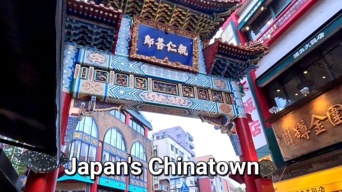 Day Life in Japan | Walk Through Chinatown POV - 横浜中華街 4k