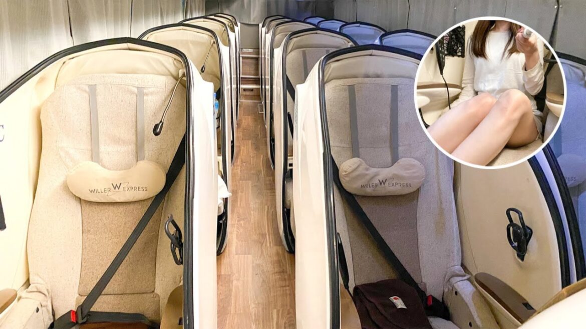 A Ride on Japan's Sleep-Pod Night Bus from Osaka to Tokyo｜WILLER Express
