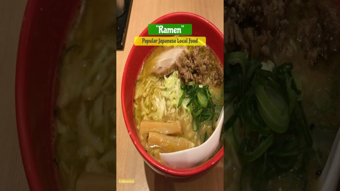 Japanese Local Food Ramen (ラーメン) #Ramen #ラーメン @taroballworld #Shorts Japanese Local Food Ramen (ラーメン) #Ramen #ラーメン @taroballworld #Shorts