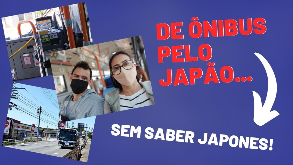 Tour de ônibus por Kuwana no Japão - Vamos de vlog