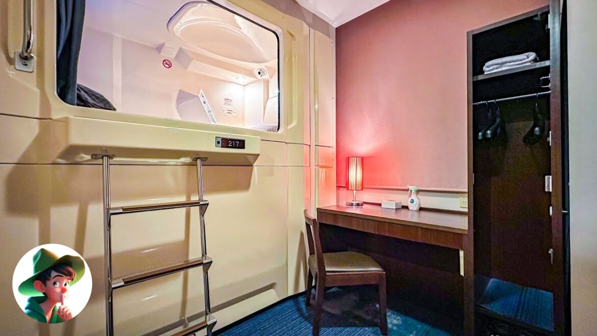 Japan’s Capsule Hotel with Spacious Private Room… Luxury Experience… Japan's Capsule Hotel with Spacious Private Room... Luxury Experience...