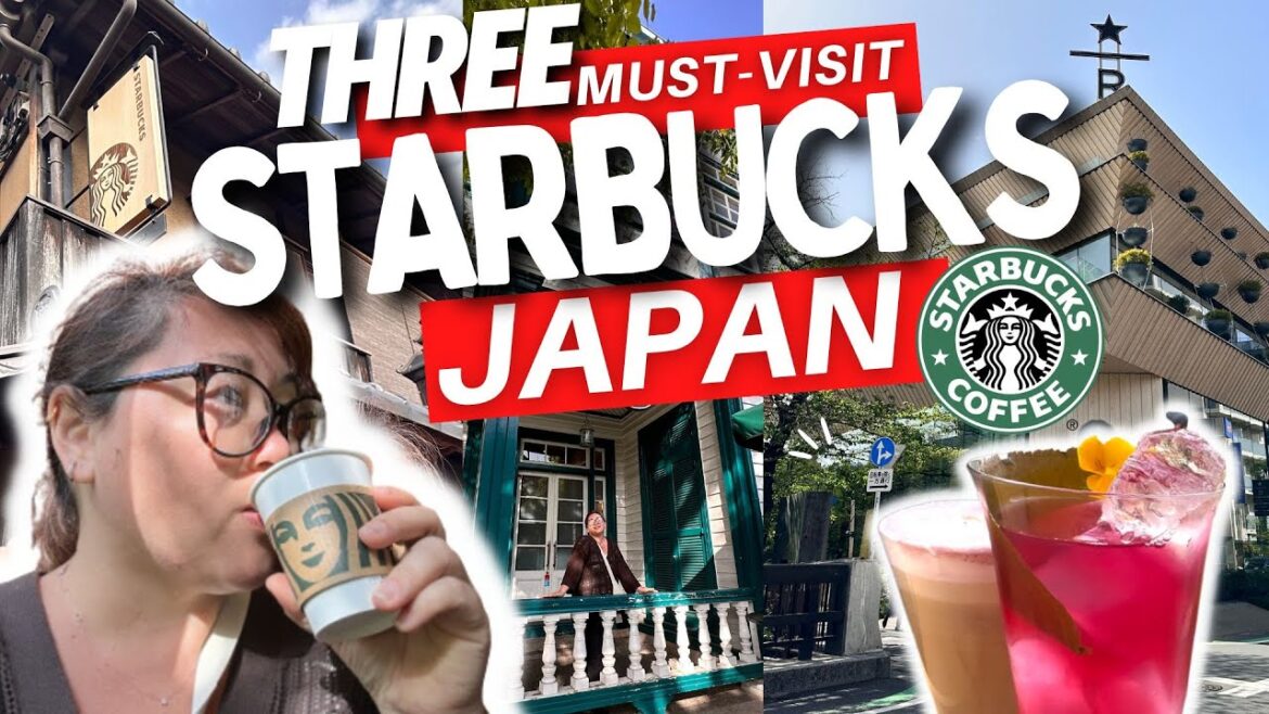 Fancy Starbucks in Japan | Food Tour with @PingPongFlix