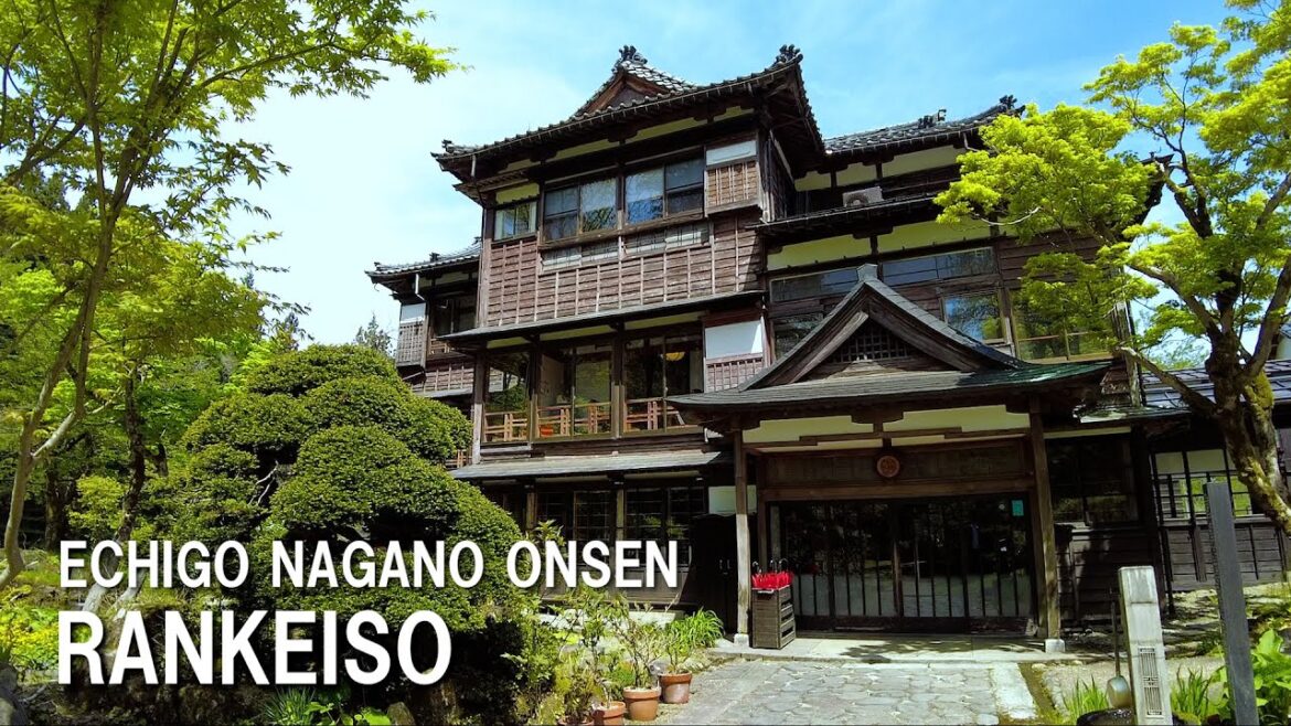 Japan Travel | Staying at Japanese Onsen Ryokan with a Beautiful Garden | Niigata | Vlog