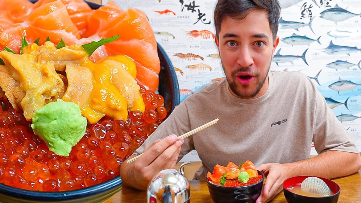 JAPANESE SEAFOOD you either LOVE or HATE!! Ultimate RAW FOOD Tour in Hokkaido, Japan!