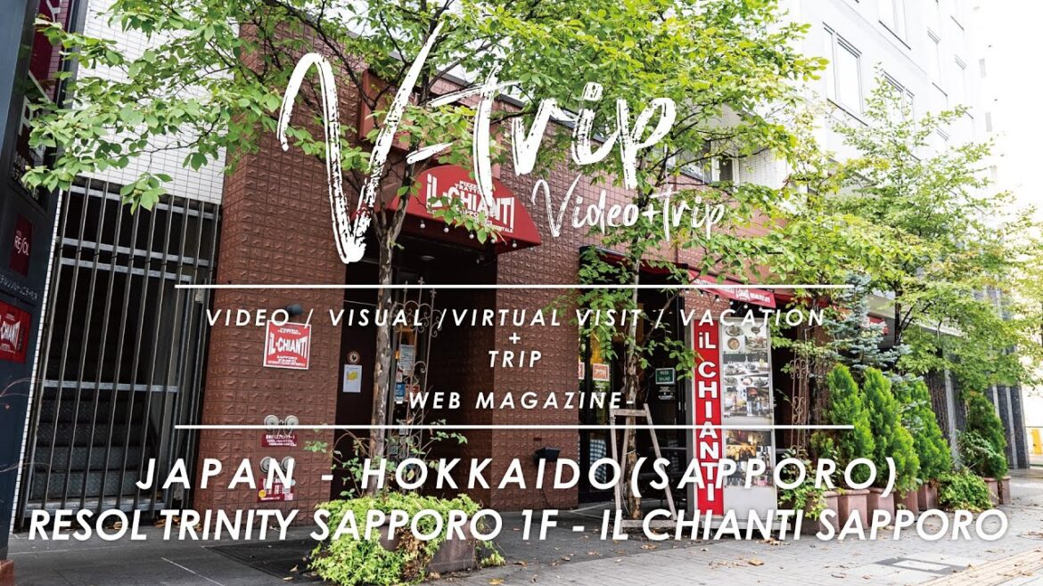 北海道･札幌 観光スポットにアクセスが便利な人気ホテル｢ホテルリソルトリニティ札幌｣1階でイタリアンの人気店｢イルキャンティ札幌｣  Hokkaido Sapporo Japan 삿포로음식