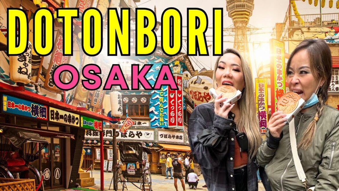 Dotonbori Adventure: street eats, claw machines, and fishing in Osaka Japan 2023 Dotonbori Adventure: street eats, claw machines, and fishing in Osaka Japan 2023