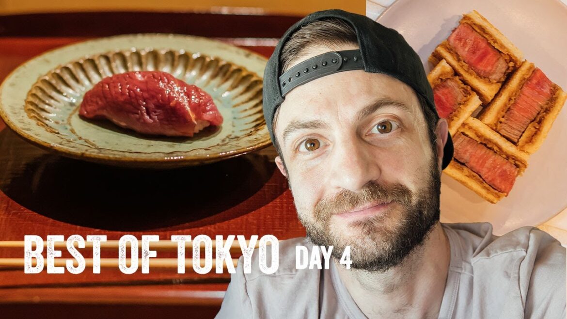 Most Expensive Sandwich?! + Duck Omakase + INSANE Tokyo Pizza! Japan Day 4 | Jeremy Jacobowitz