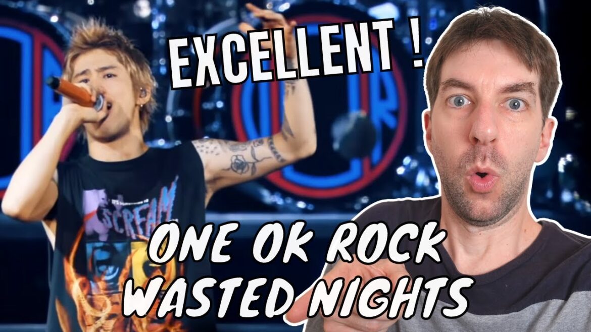 Réaction à WASTED NIGHTS de ONE OK ROCK en concert - Toujours au TOP !