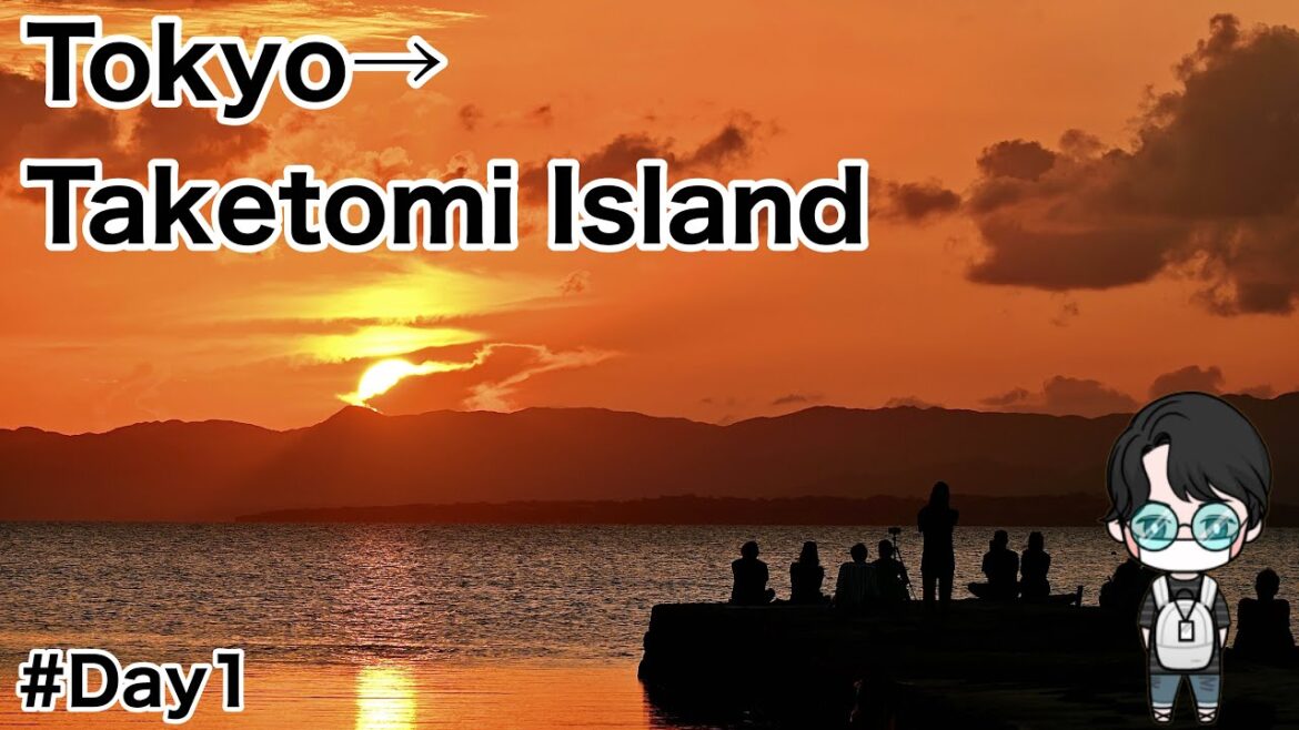 東京→竹富島　1泊2日旅【1日目】*字幕オンがおすすめ