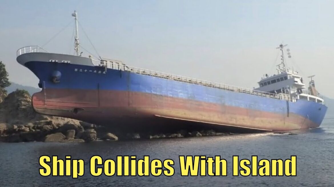 Cargo Ship Hits Island and Grounds Hard | Boating News of the Week | Ship vs Island | Broncos Guru Cargo Ship Hits Island and Grounds Hard | Boating News of the Week | Ship vs Island | Broncos Guru