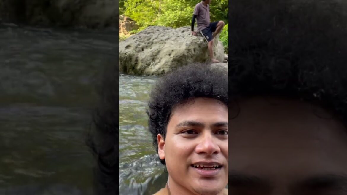 Bath 🛀 in  river  #japan #bangladeshi #sendai #travel #banglablog #lifestyle #nature #bangladesh