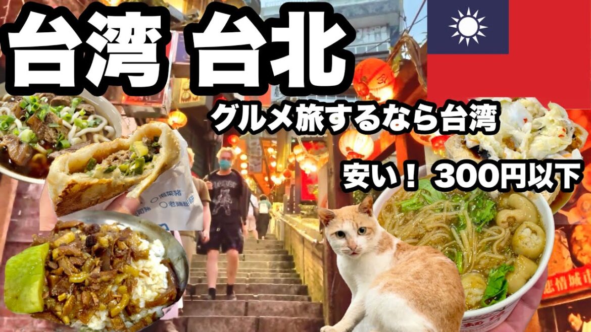 【台北2泊3日】安くて美味しいグルメ旅/ 200円から500円で色々食べれて全て美味しい/ 台北に集まる美味しいものを探す