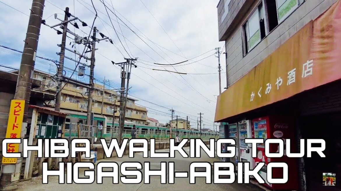 【🇯🇵4K】成田線の東我孫子駅周辺のお散歩　～マイナー路線～　【Higashi-abiko in Chiba】