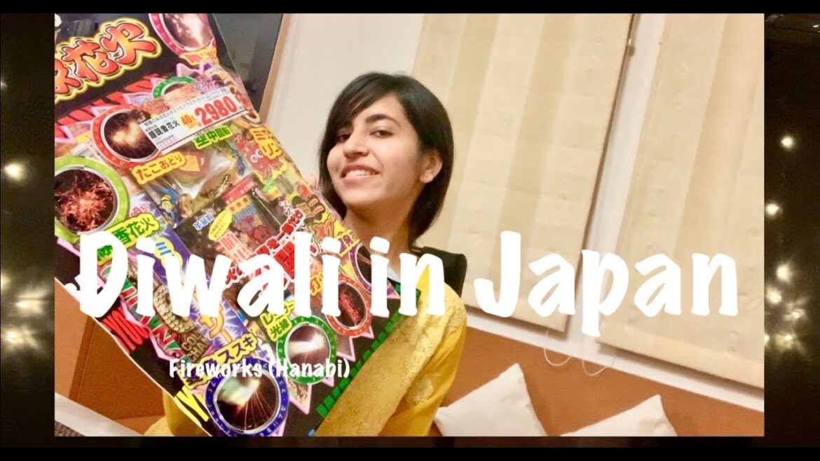Indian celebrating Diwali in Japan|  Hanabi/Fireworks/Crackers in Japan | Diwali in Japan