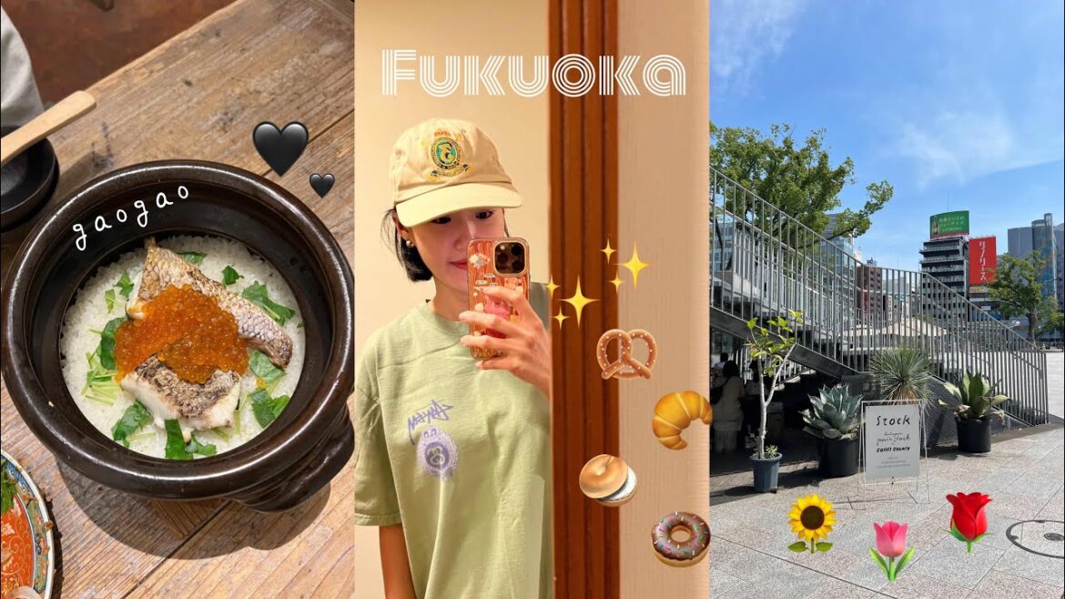 후쿠오카 여행 Ep.1 🇯🇵 맛집만 골라 가는 3박 4일 후쿠오카 여행, 가오가오, 멘타이쥬, 스톡, 니시도리 푸딩, 긴다코, 편털까지 완벽한 먹방 여행, 플라자 호텔 프리미어