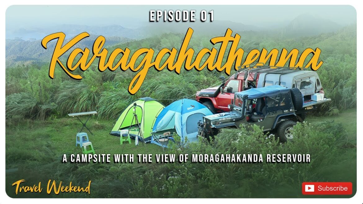 Karagasthanna Mini world's End දුම්බර  කදු මුදුන්  වැඩිහරියක් බලන්න පුලුවන් ලස්සනම කෑම්පින් සයිට් එක