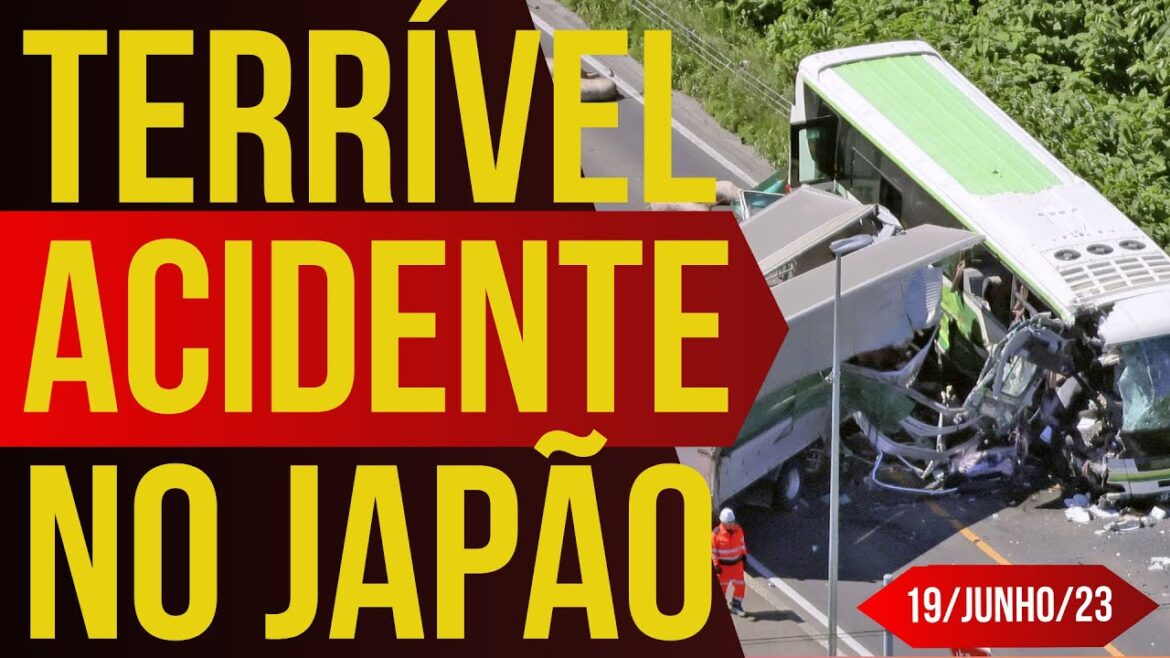 TERRÍVEL ACIDENTE CHOCOU O JAPÃO - 19/JUNHO/2023