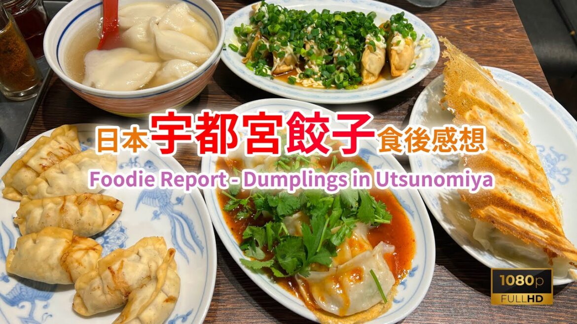 [日本美食] 日本宇都宮必食餃子食後感想！Japanese Cuisine Testing Report - Dumplings in Utsunomiya #Foodie #Japan #日本旅遊
