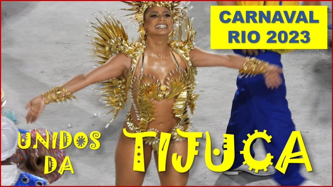 Carnival Rio - TIJUCA Desfile Melhores momentos - BRAZIL 2023 (4K UHD)