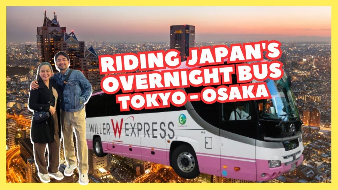 Riding Japan’s Overnight Bus from Tokyo to Osaka via Shinjuku Station Riding Japan's Overnight Bus from Tokyo to Osaka via Shinjuku Station