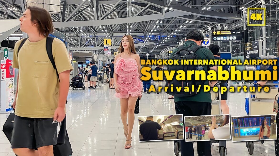 Suvarnabhumi Airport (BKK) Bangkok International airport ( JUNE 2023 )
