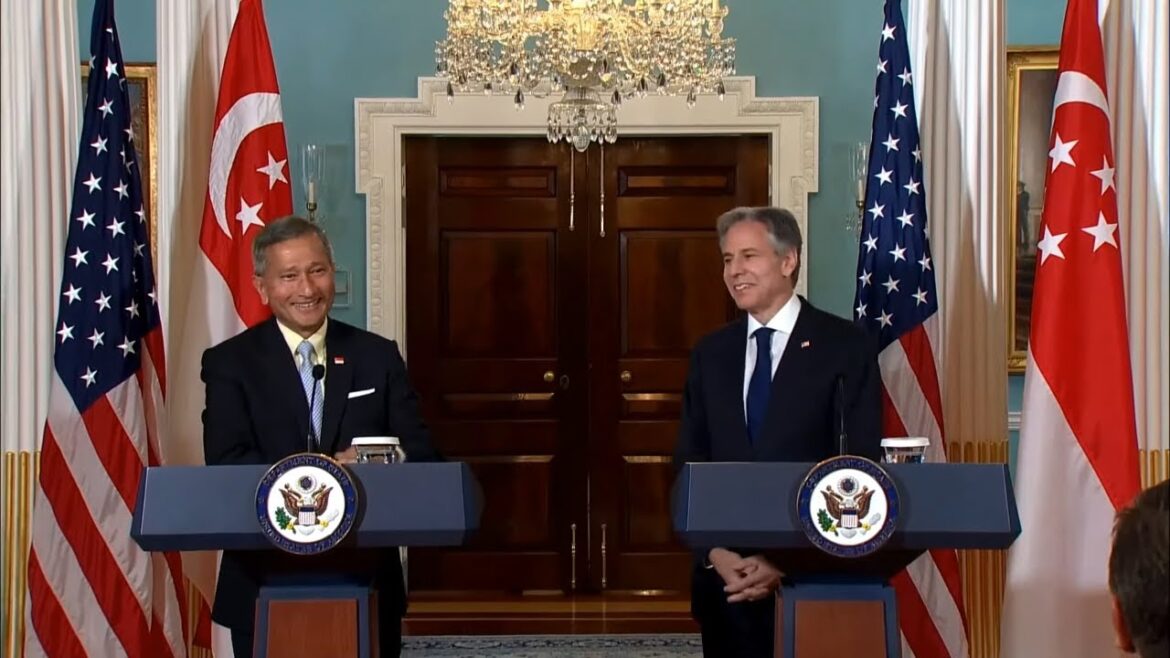 Antony Blinken and Vivian Balakrishnan’s joint press conference at State Department Antony Blinken and Vivian Balakrishnan's joint press conference at State Department