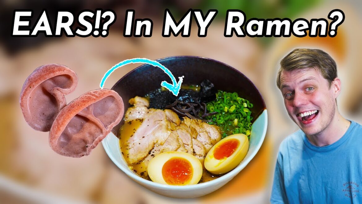 The Black Garlic Tonkotsu Ramen is more than Meets the Eye!