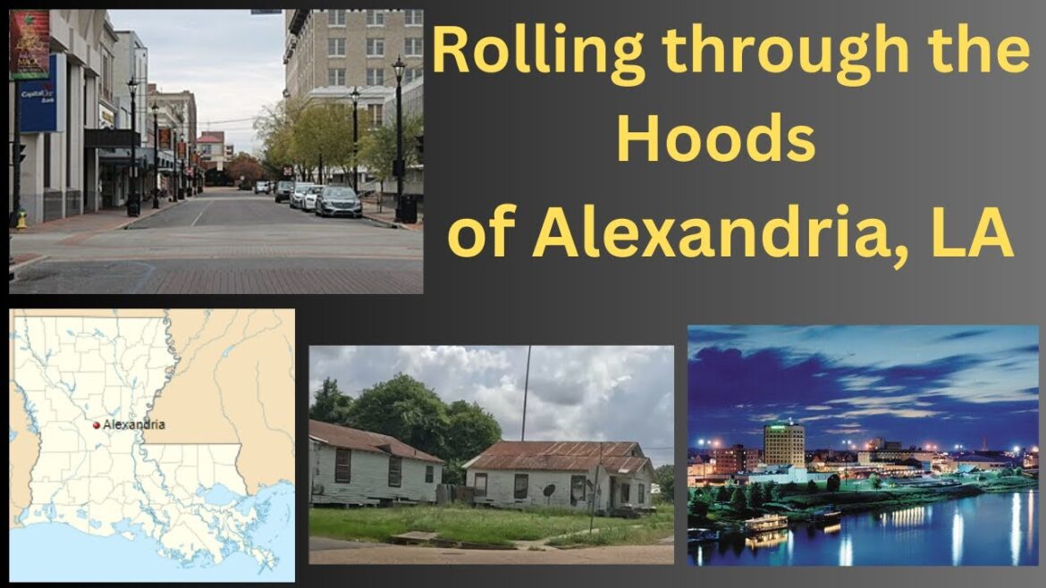 Rolling through the Hoods of Alexandria, Louisiana (4k)