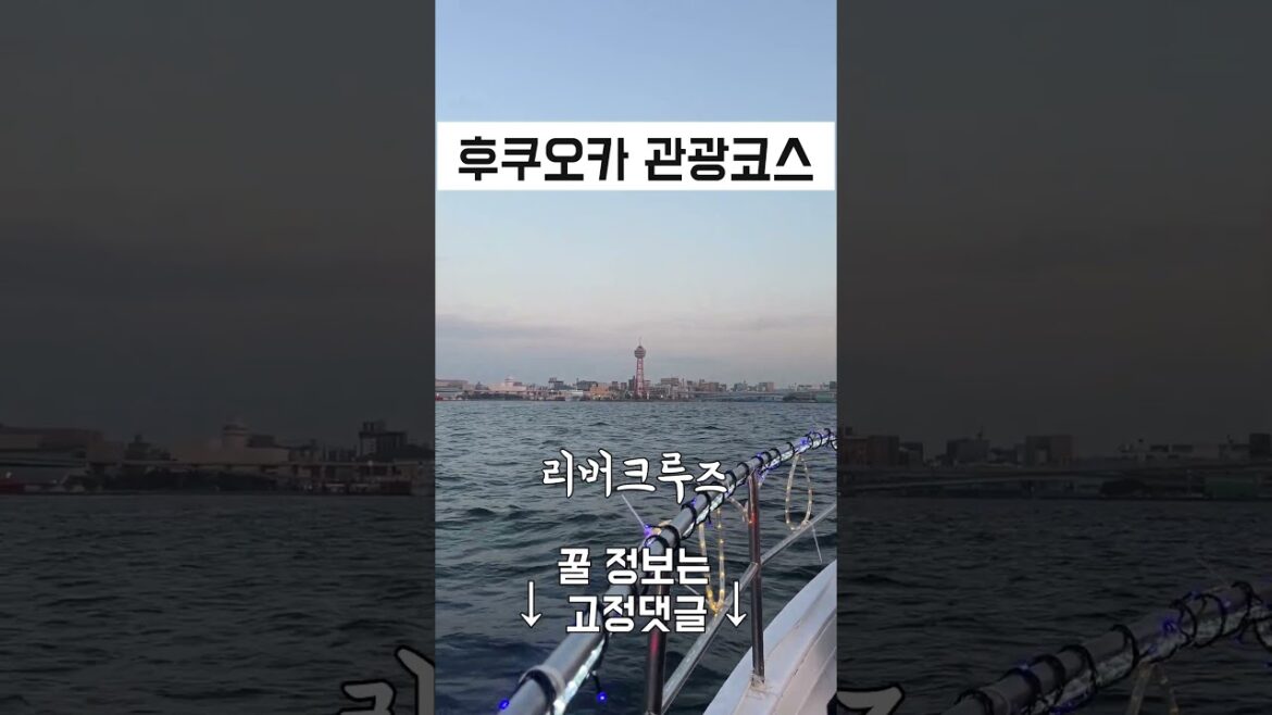 일본 후쿠오카 여행 관광 코스들 소개할게요 🧡채니투어🍺