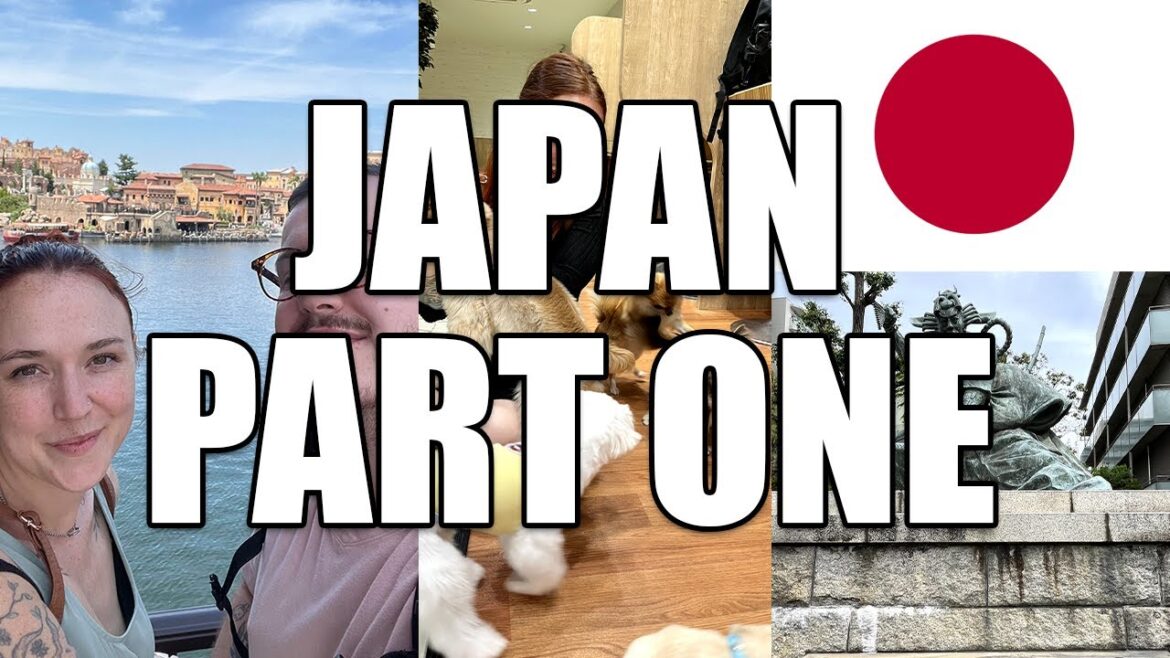 Our Trip to Japan! Part 1 - DisneySea, Dog Cafe, Crane Games, and more!
