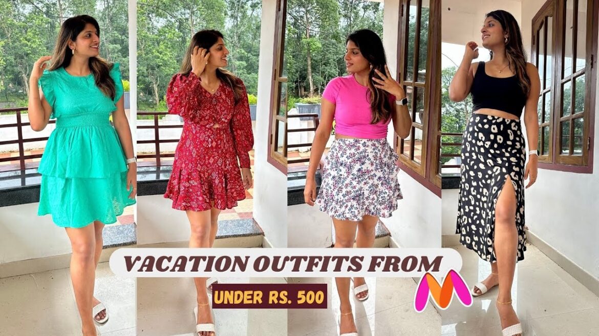 Myntra Picks For My Next Trip Under Rs. 500 – Summer Vacation Outfits Myntra Picks For My Next Trip Under Rs. 500 - Summer Vacation Outfits