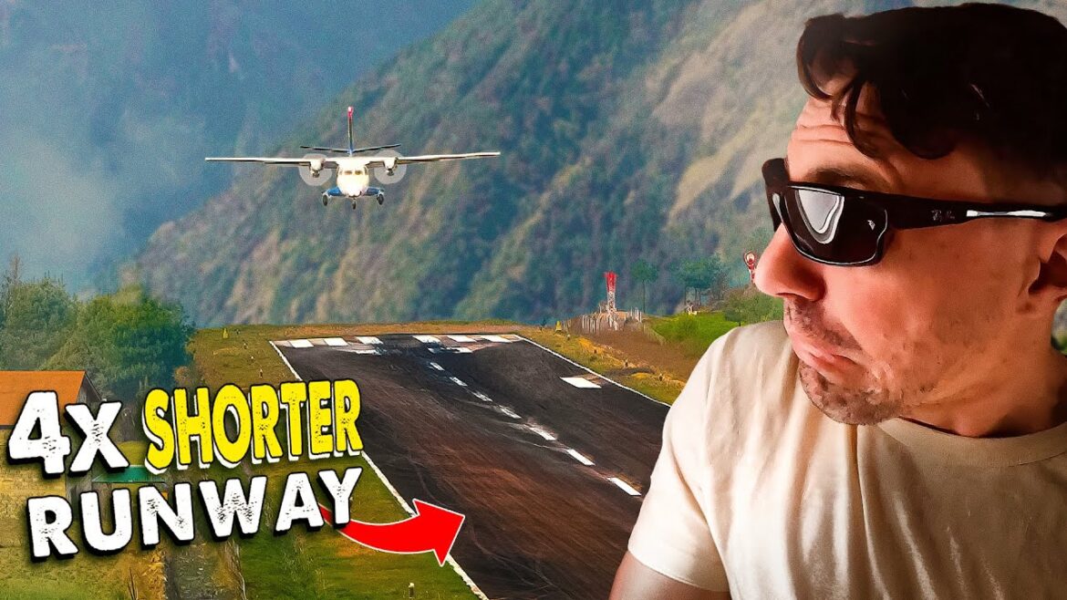 Flying into The World’s Scariest Runway (EVEREST TREK BEGINS) Flying into The World's Scariest Runway (EVEREST TREK BEGINS)