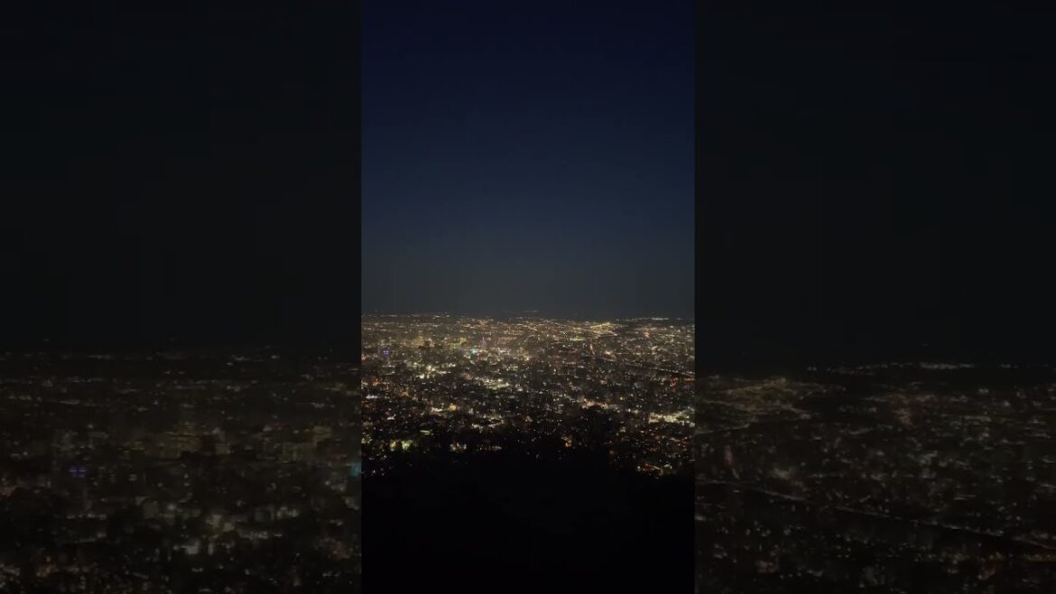 The night in Sapporo #shorts