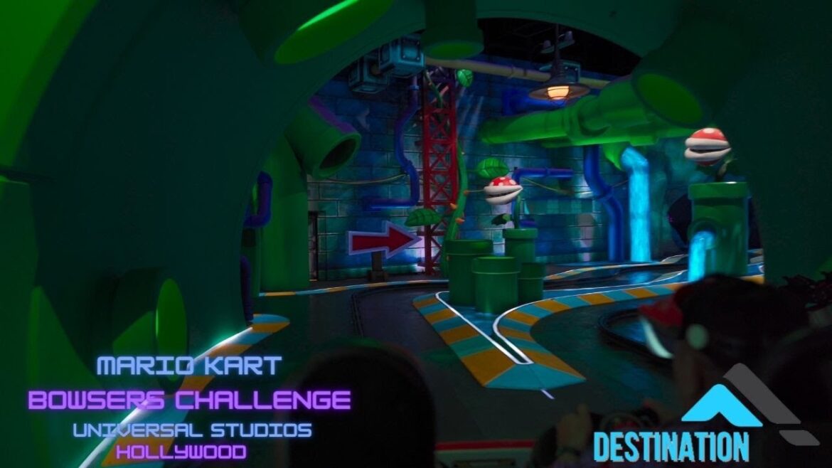 Mario Kart: Bowsers Challenge at Universal Studio Hollywood in 4K HDR Mario Kart: Bowsers Challenge at Universal Studio Hollywood in 4K HDR