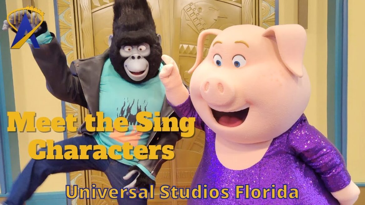 Sing Characters Debut in Minion Land at Universal Orlando Resort Sing Characters Debut in Minion Land at Universal Orlando Resort