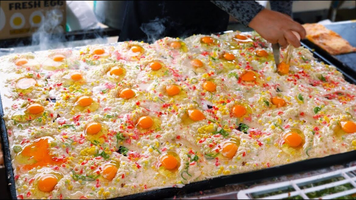 Okonomiyaki Master’s Amazing Skill – Japanese Street Food Okonomiyaki Master’s Amazing Skill - Japanese Street Food