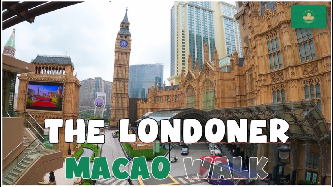 Macao Walking Tour 🇲🇴 The Londoner Macao, Walkaround Tour, Macao, The Londoner