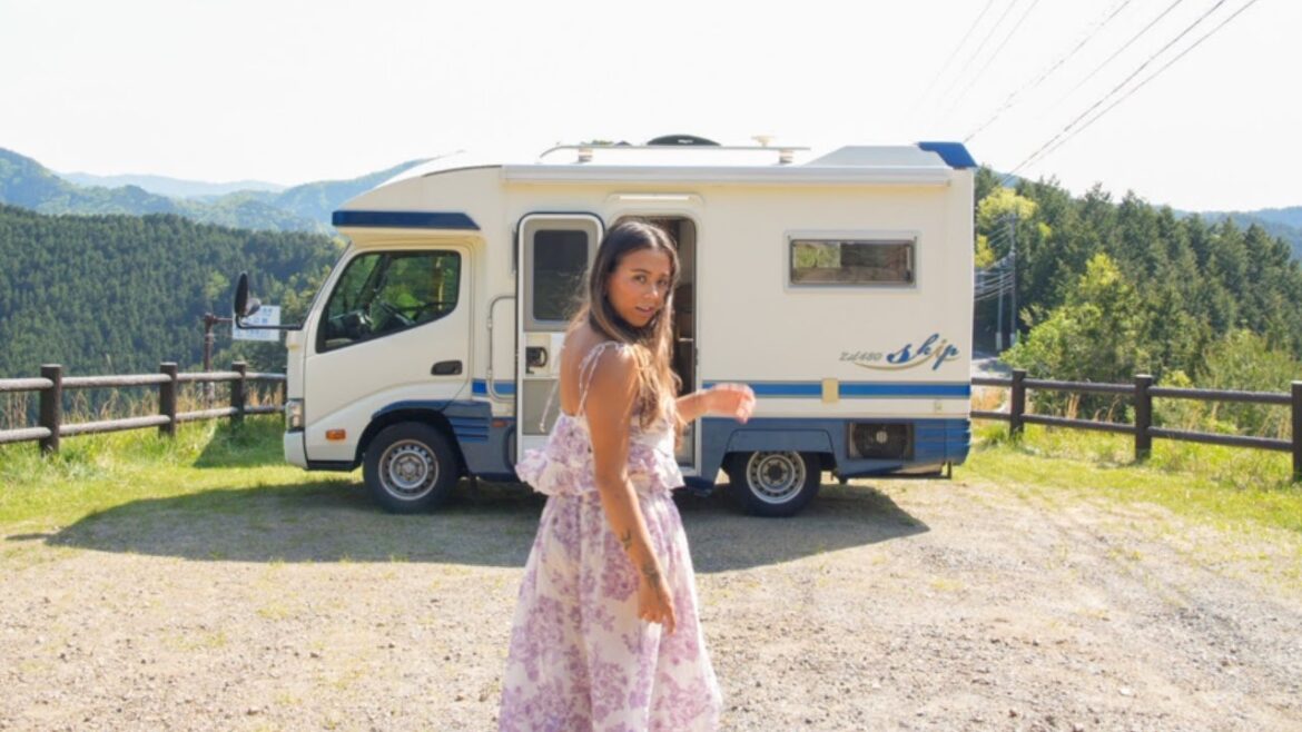 This Japanese RV sleeps FIVE people! Van Tour (ep. 4)