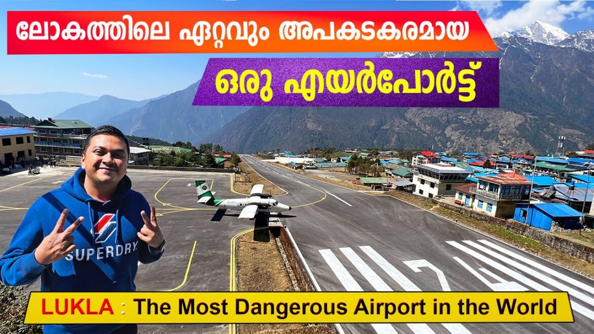 Most Dangerous Airport in the World !! Adventurous Flying to Lukla in Nepal