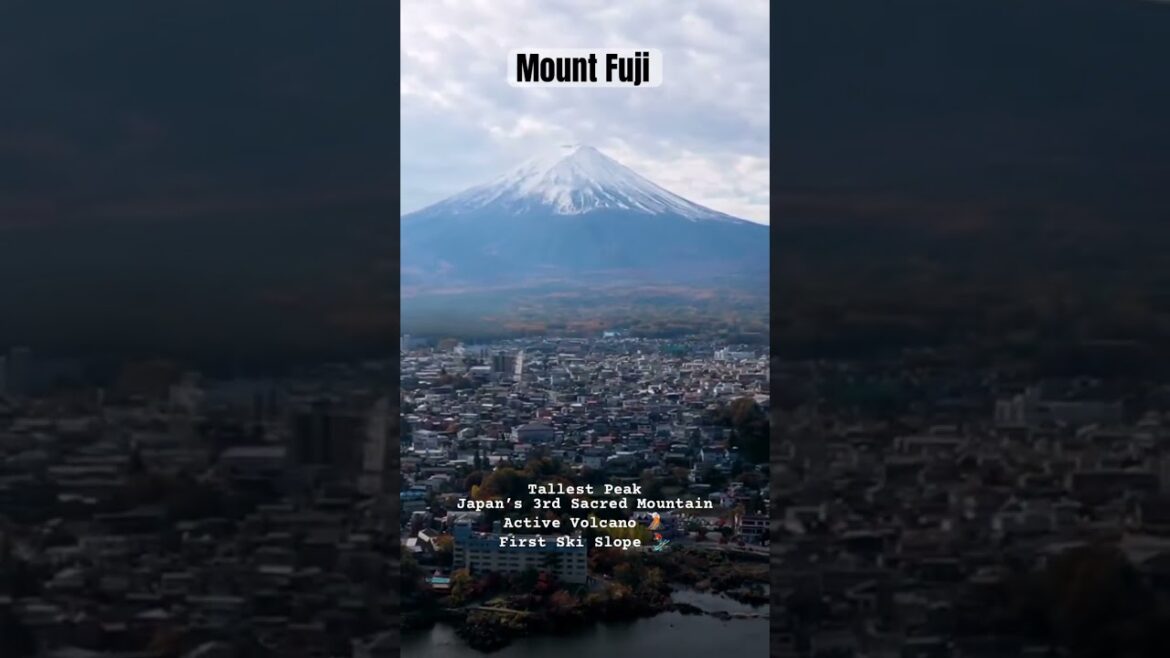 Mount Fuji: Interesting Facts #japan Mount Fuji: Interesting Facts #japan