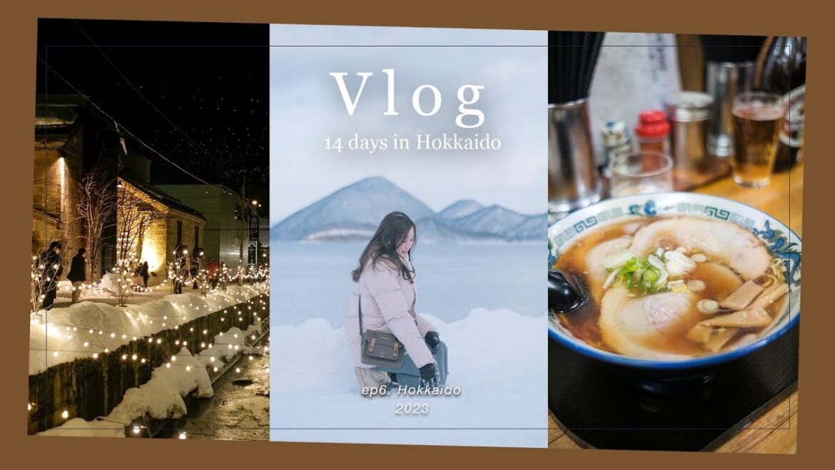❄️🌲【北海道旅行 冬】14天VLOG - 不自驾玩 札幌、美瑛、富良野、洞爷、小樽、福冈转机 | 北海道自由行